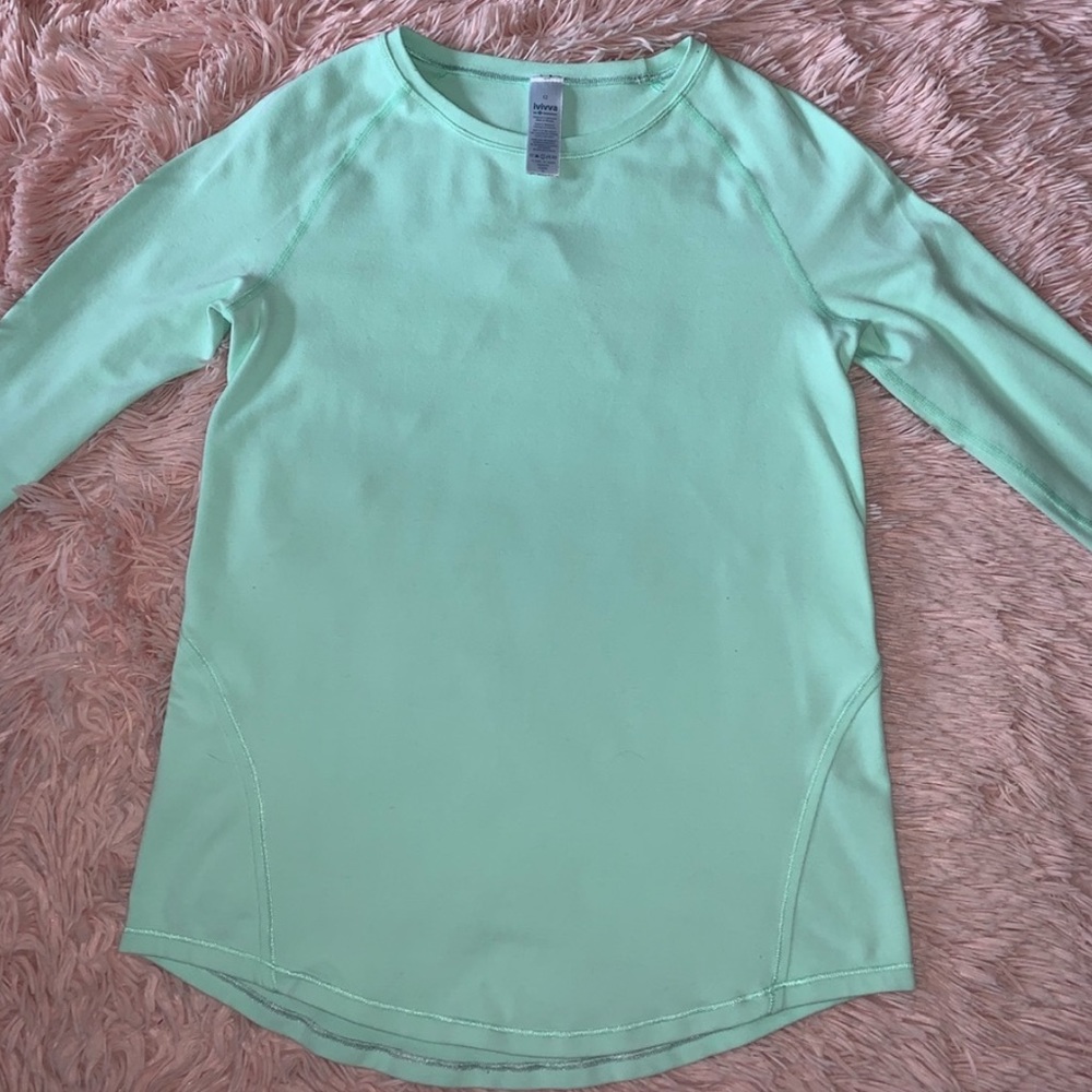 teal ivivva long sleeve